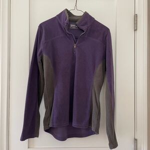 Fleece half-zip
